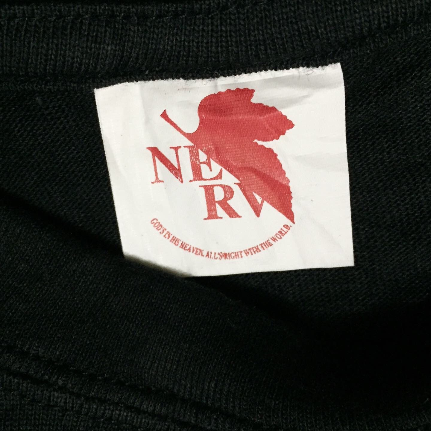 Anime Vintage 90s Neon Genesis Evangelion Sega Sport Official Size US L / EU 52-54 / 3 - 5 Thumbnail