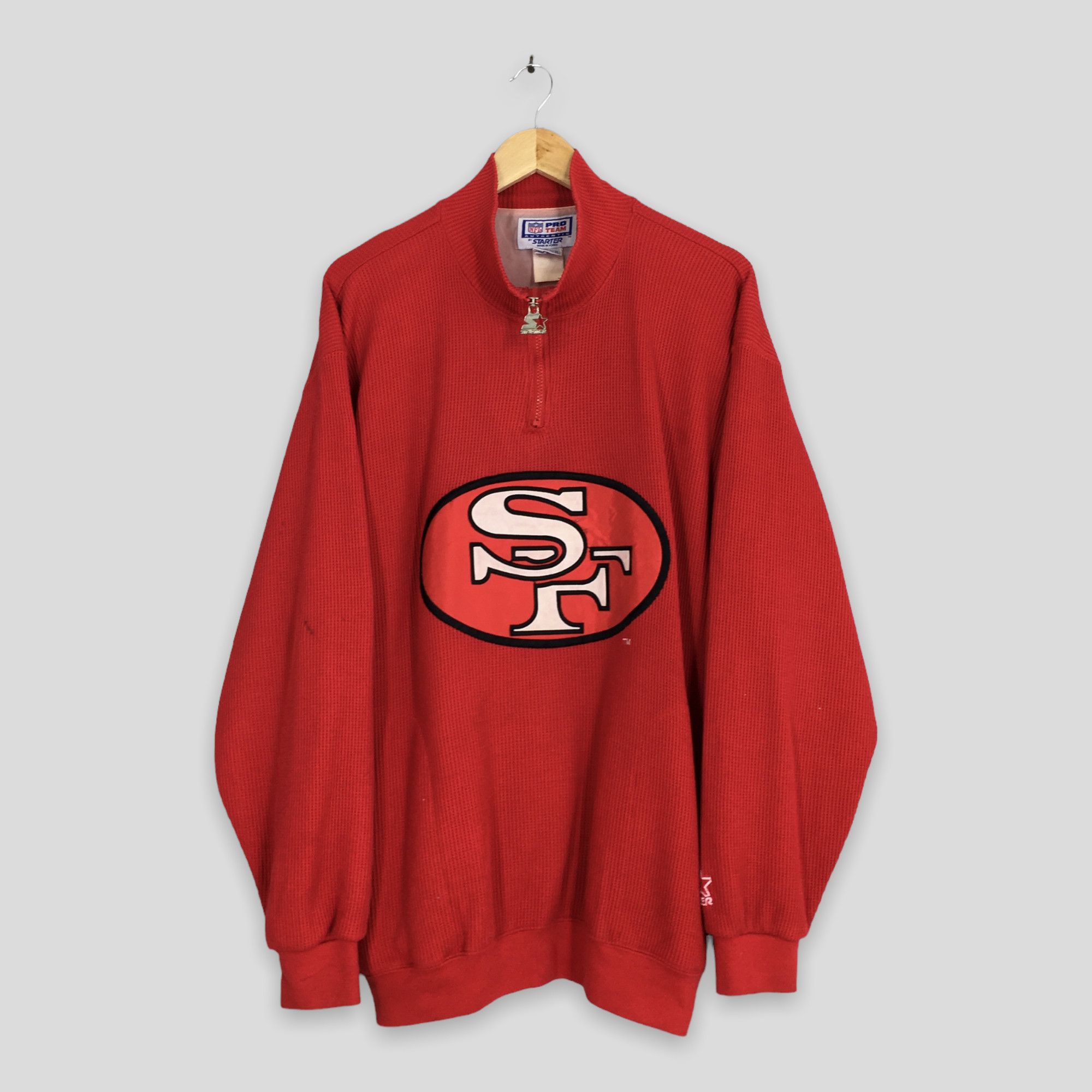 Buy Vintage San Francisco 49ers Sweatshirt 'Red' - 2934 119960106SF4S RED