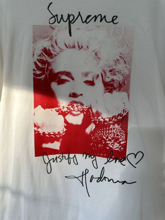 Supreme Supreme Madonna T Shirt in White | Grailed