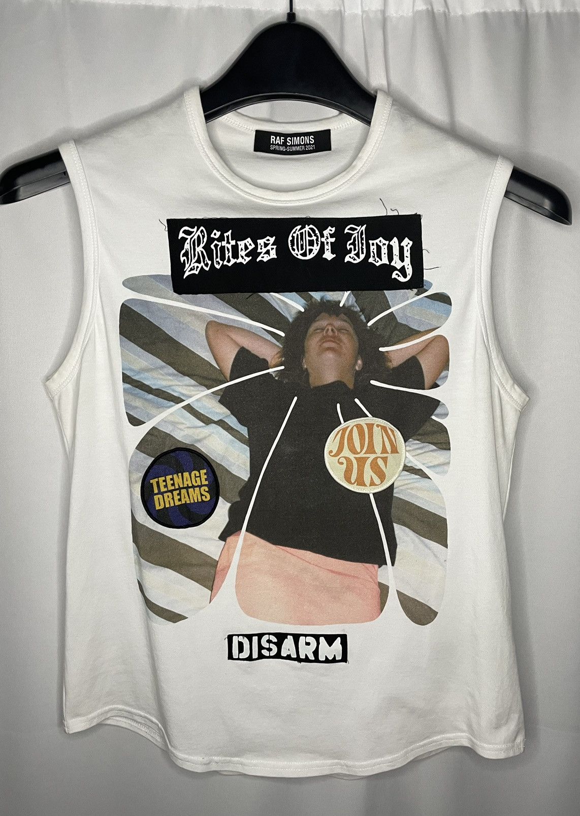 Raf Simons Raf Simons Rites of Joy Tank Top Size M / US 6-8 / IT 42-44 - 1 Thumbnail