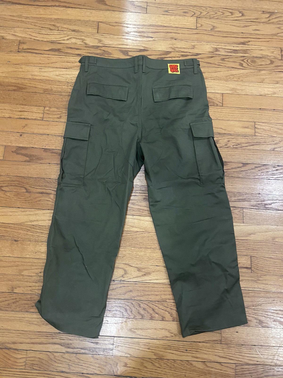 Empyre Empyre Loose Fit Olive Cargo Skate Pants Size US 30 / EU 46 - 2 Thumbnail