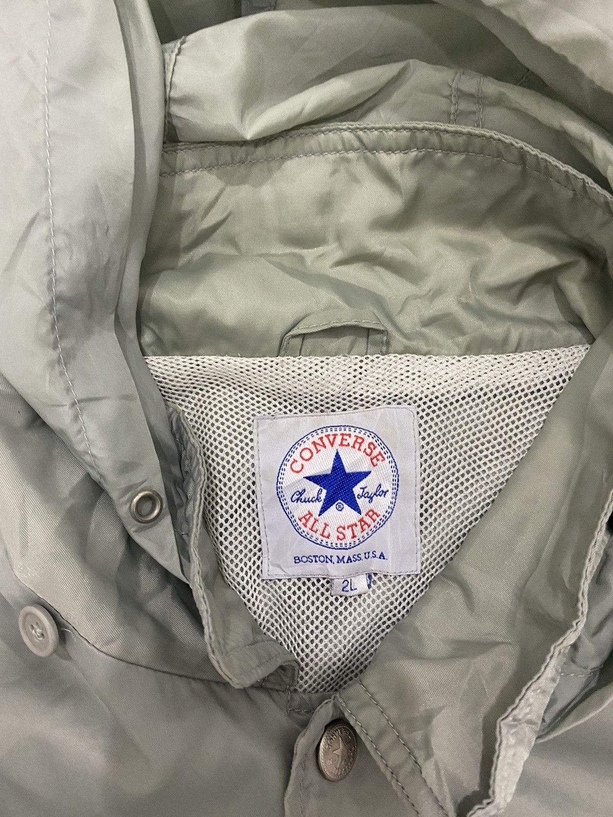 Converse 90’s Big Logo Converse Jacket Hoodies Size US XL / EU 56 / 4 - 9 Thumbnail