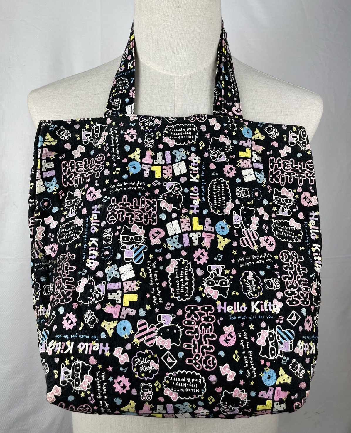 Japanese Brand × Vintage hello kitty full print tote bag T4 Size ONE SIZE - 1 Thumbnail