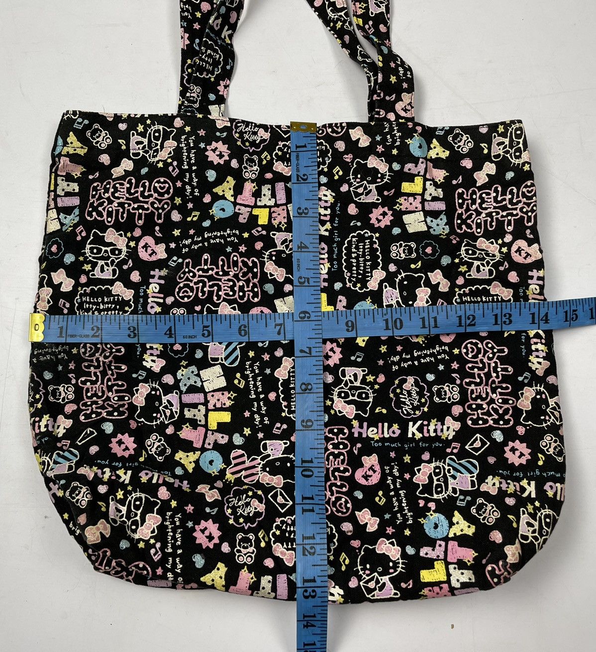 Japanese Brand × Vintage hello kitty full print tote bag T4 Size ONE SIZE - 4 Thumbnail