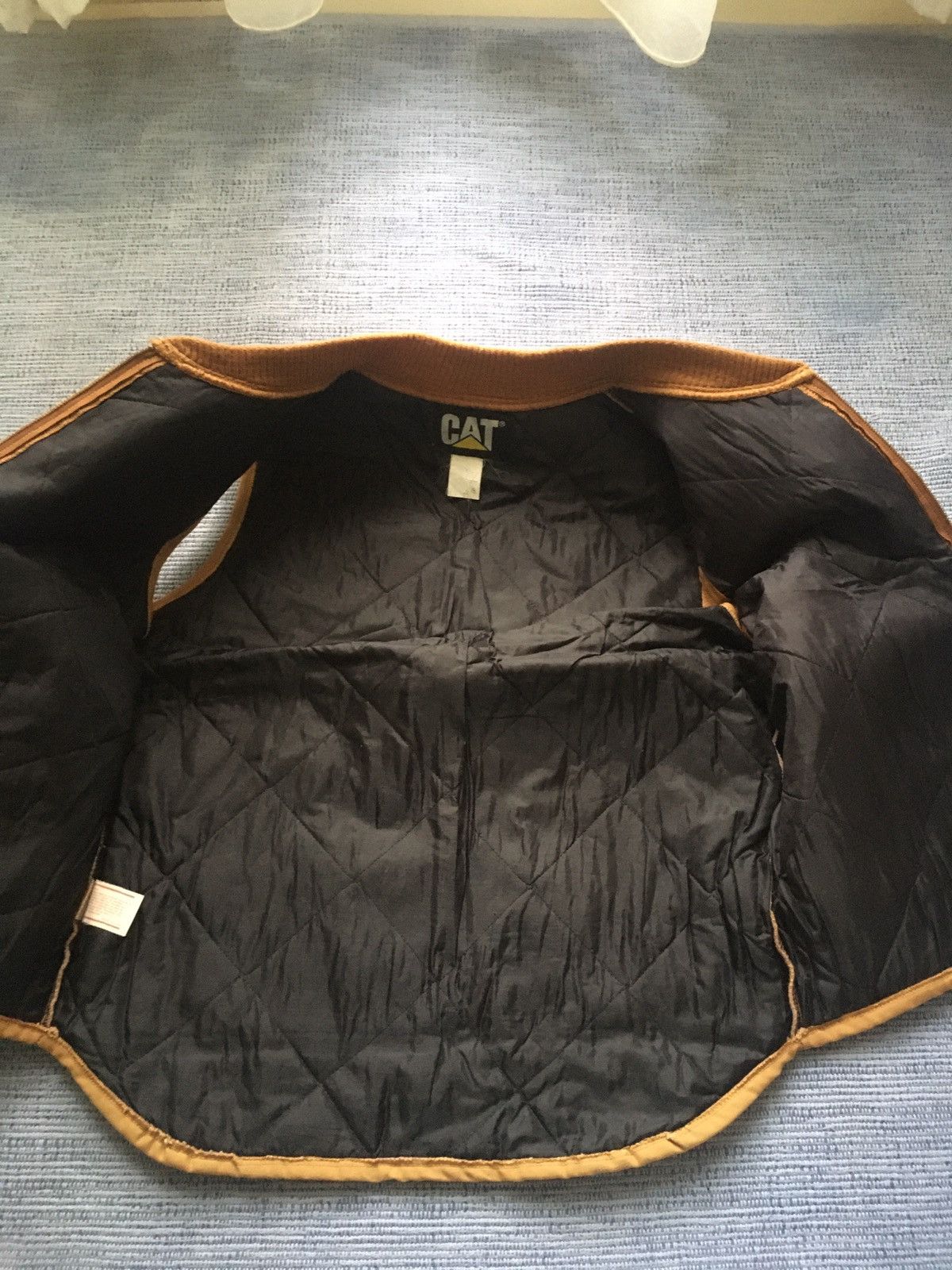 Caterpillar brown vest Size US XL / EU 56 / 4 - 4 Thumbnail