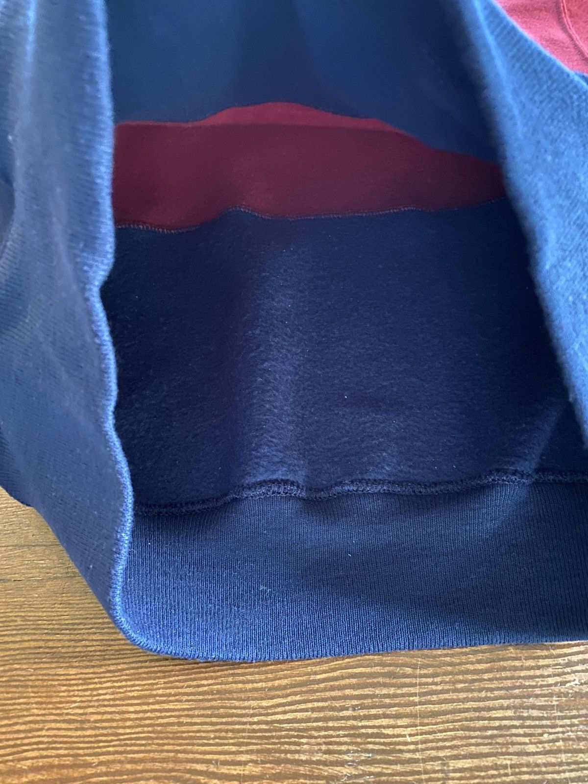 Russell Athletic × Vintage Vintage 90’s Russell Athletic Red Navy Crewneck Sweatshirt Size US M / EU 48-50 / 2 - 5 Thumbnail
