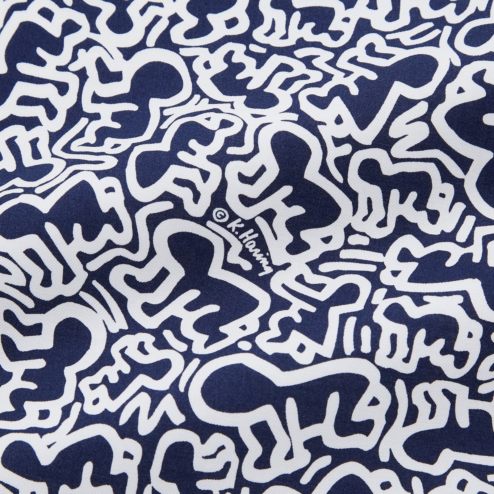 Designer × Japanese Brand × Keith Haring Keith Hairng Designer Handkerchief Bandana Limited Size ONE SIZE - 2 Thumbnail