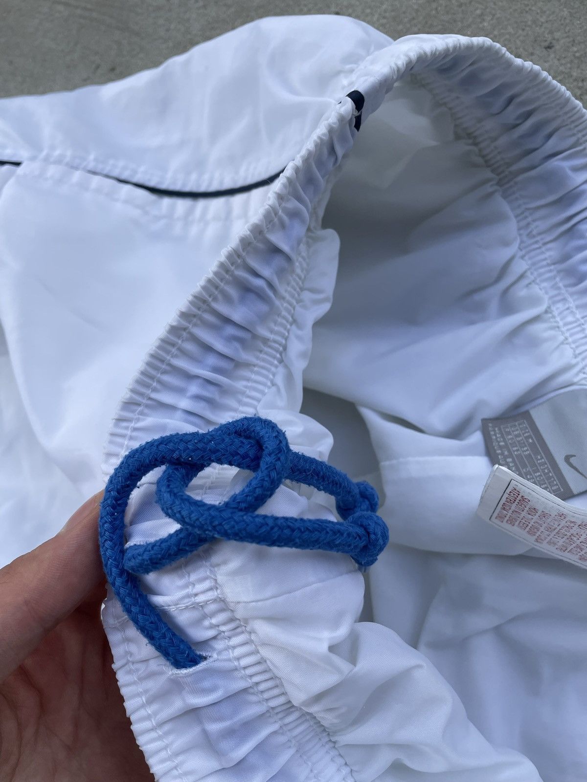Nike × Vintage Vintage Nike tn track pants white Size US 33 - 8 Thumbnail