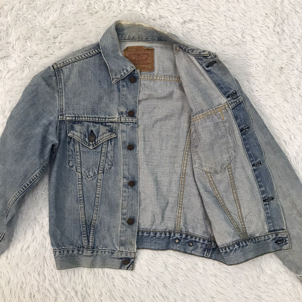 Levi's Vtg Levis Big E Button J30 Denim Jacket Made in Japan Size US S / EU 44-46 / 1 - 15 Thumbnail