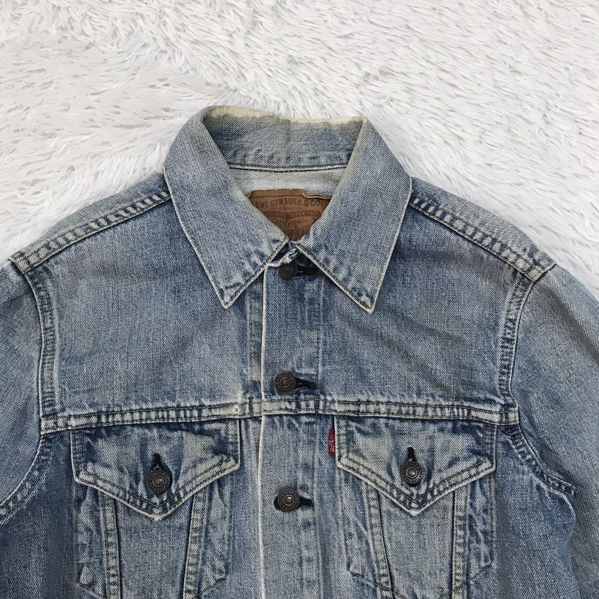 Levi's Vtg Levis Big E Button J30 Denim Jacket Made in Japan Size US S / EU 44-46 / 1 - 7 Thumbnail
