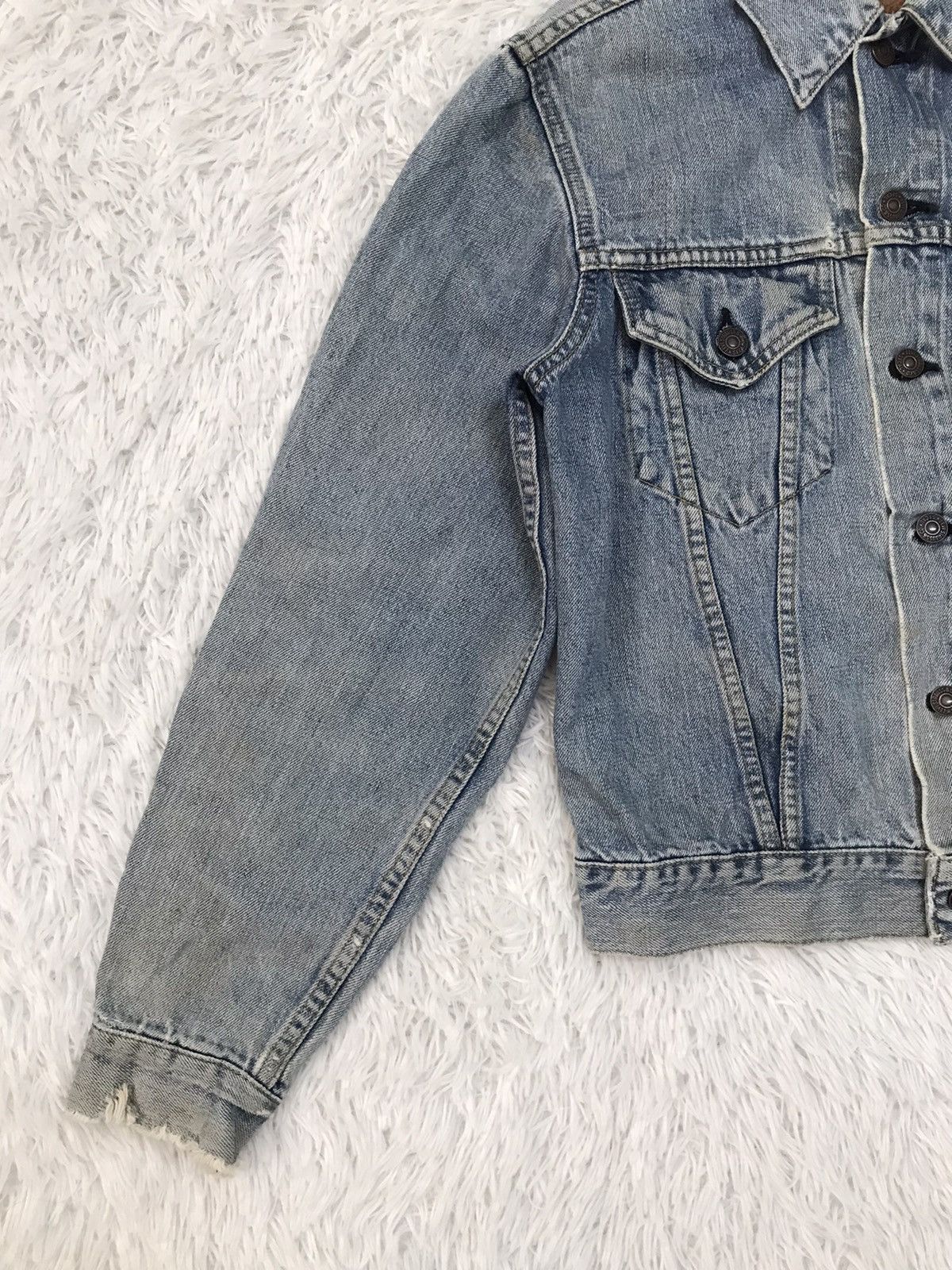Levi's Vtg Levis Big E Button J30 Denim Jacket Made in Japan Size US S / EU 44-46 / 1 - 5 Thumbnail
