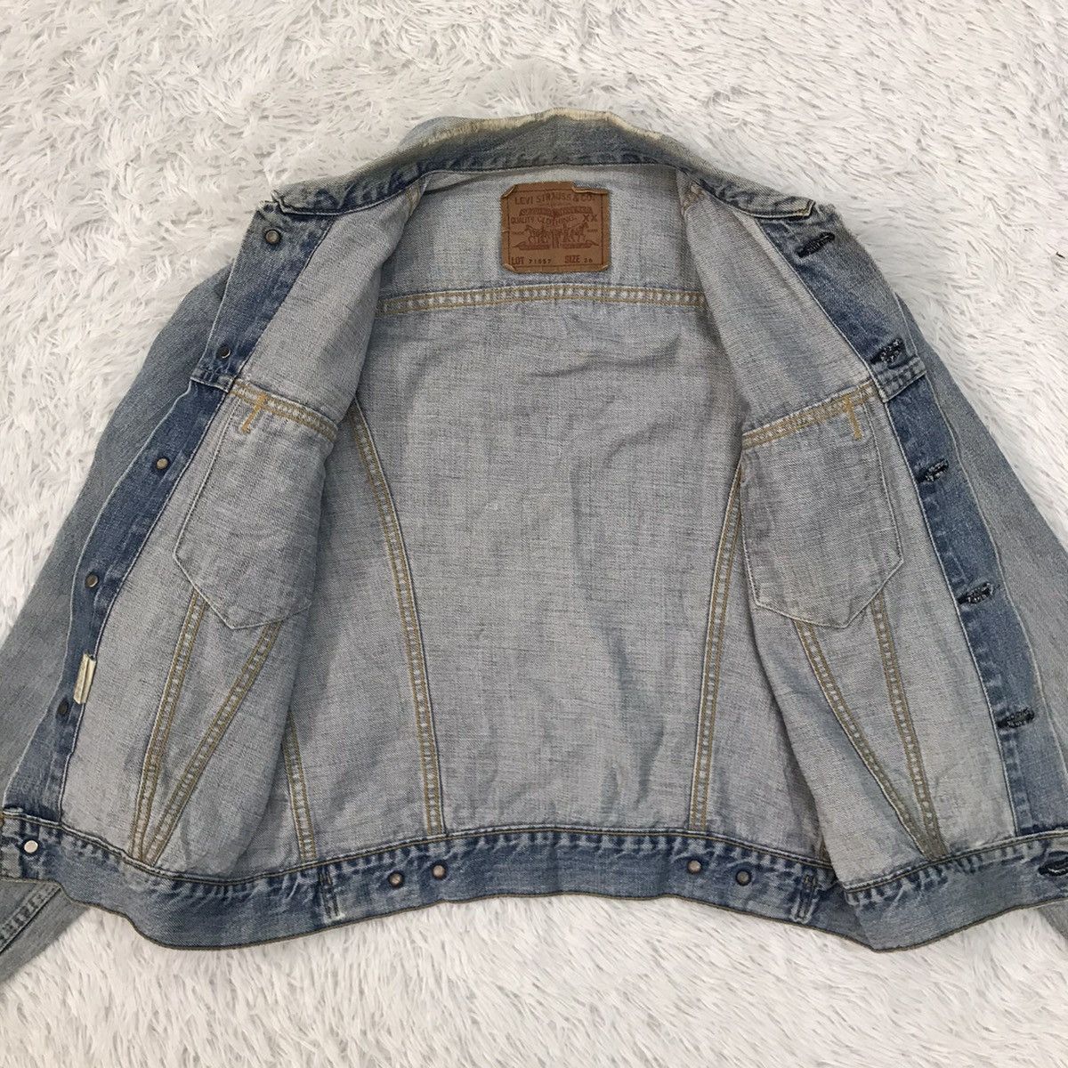 Levi's Vtg Levis Big E Button J30 Denim Jacket Made in Japan Size US S / EU 44-46 / 1 - 16 Thumbnail