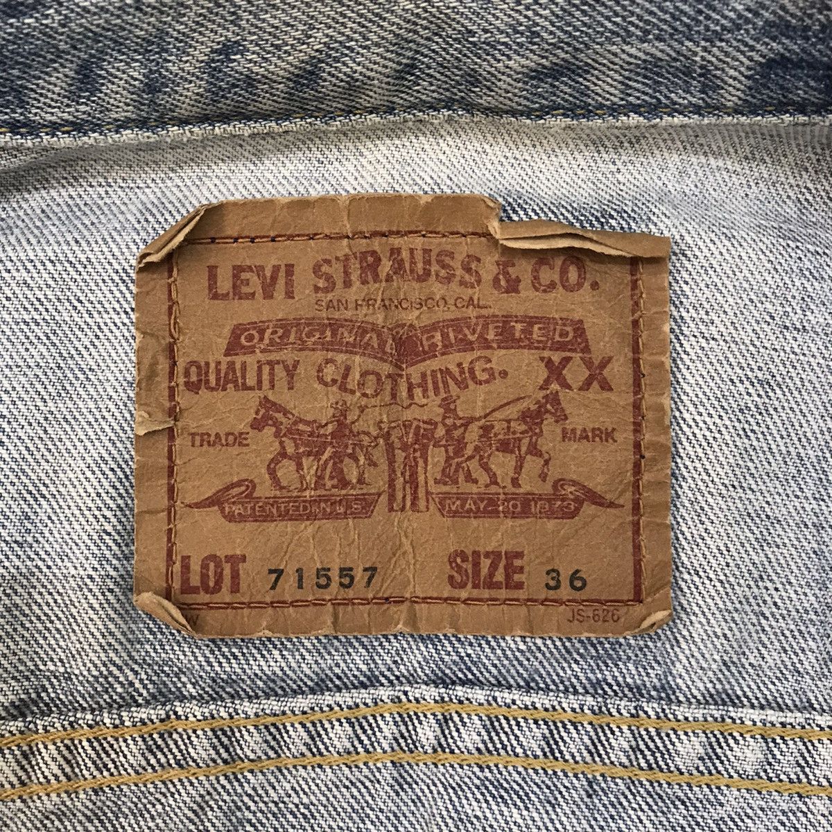 Levi's Vtg Levis Big E Button J30 Denim Jacket Made in Japan Size US S / EU 44-46 / 1 - 18 Thumbnail