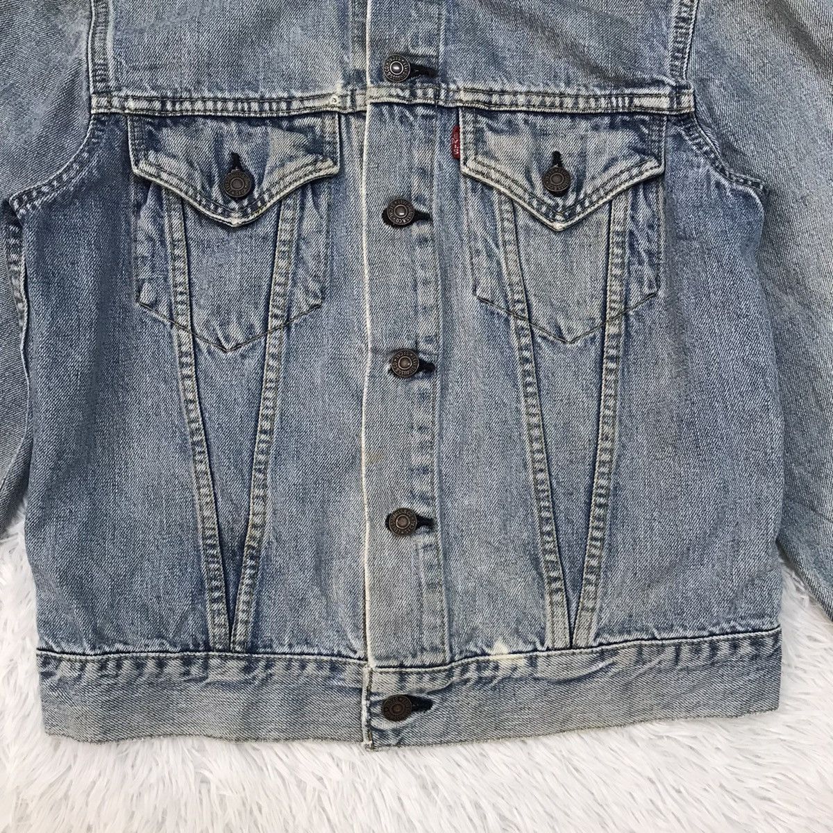 Levi's Vtg Levis Big E Button J30 Denim Jacket Made in Japan Size US S / EU 44-46 / 1 - 8 Thumbnail