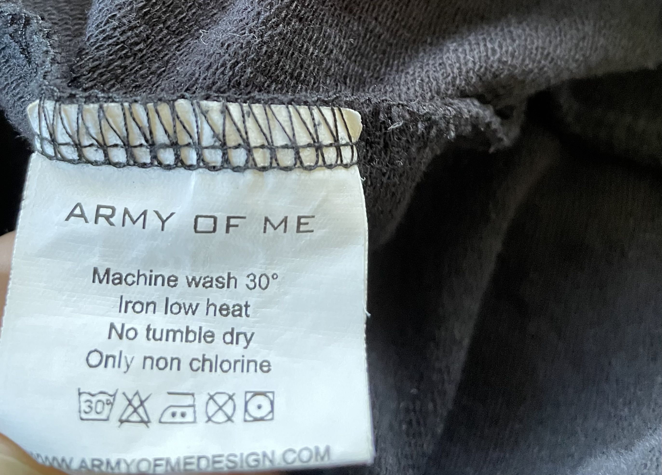 Army Of Me asymmetric zip hoodie parka coat jacket - not leather Size US L / EU 52-54 / 3 - 4 Thumbnail