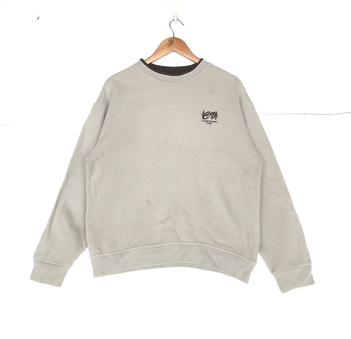 Vintage Vintage Valentino Sweatshirt Crewneck Mini Logo Size US L / EU 52-54 / 3 - 2 Thumbnail