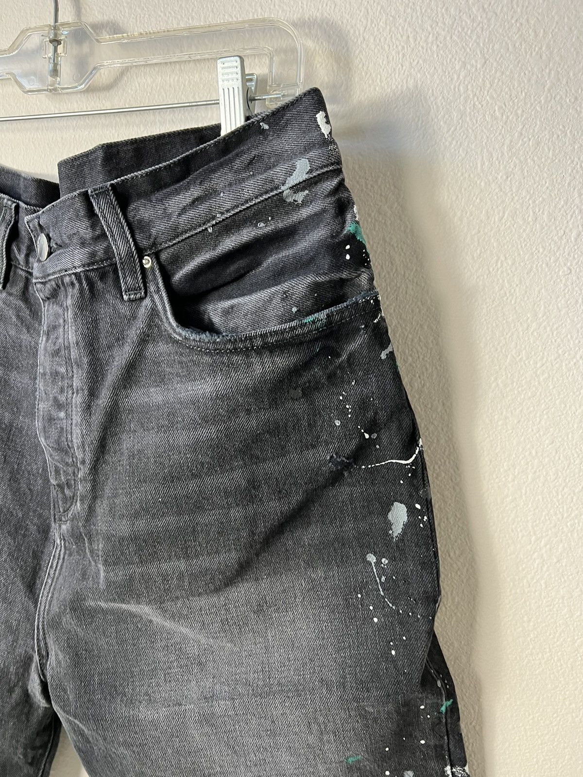 Amiri Amiri Paint Splatter Denim Shorts Size US 32 / EU 48 - 3 Thumbnail