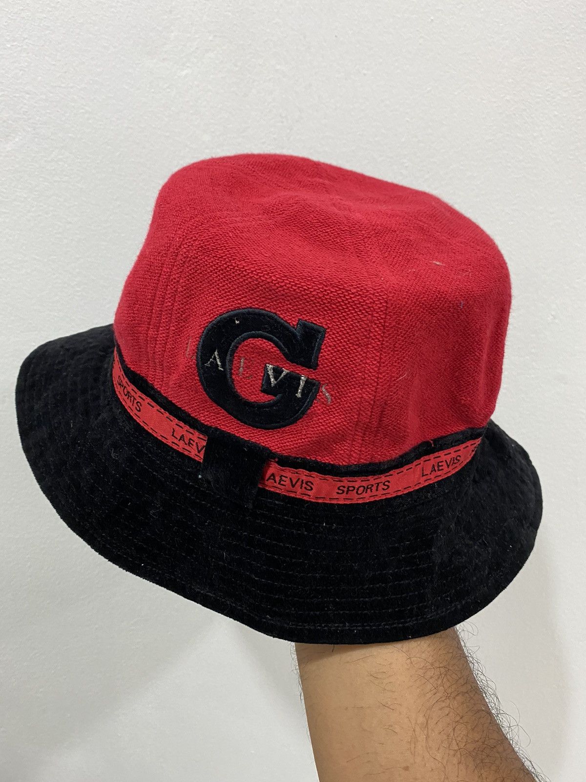 Japanese Brand 90’s Leavis Japan Bucket Hat Size ONE SIZE - 2 Thumbnail