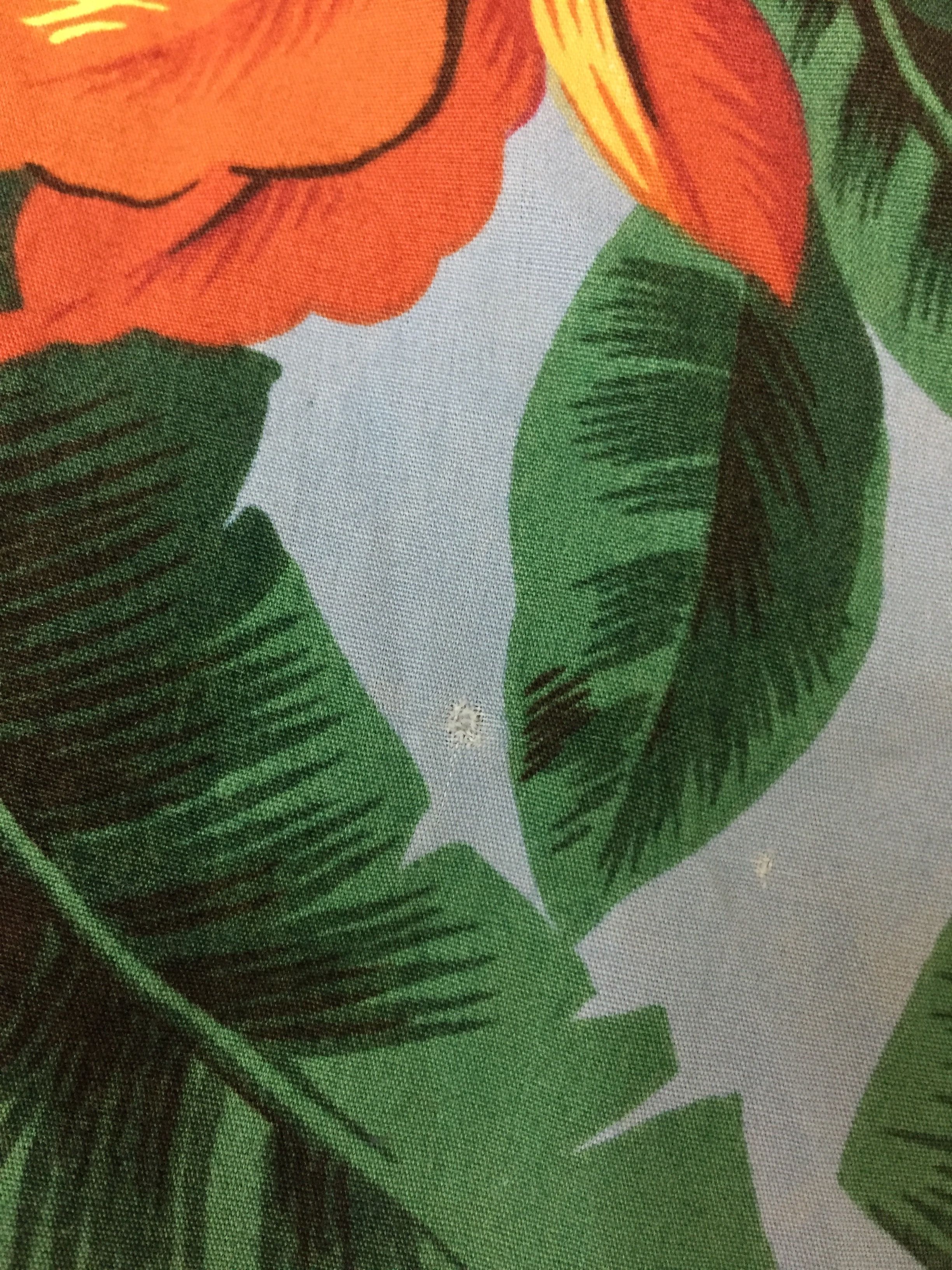 Tommy Hilfiger 90's 100% Rayon hawaiian shirt hibiscus and pineapple Size US L / EU 52-54 / 3 - 6 Thumbnail