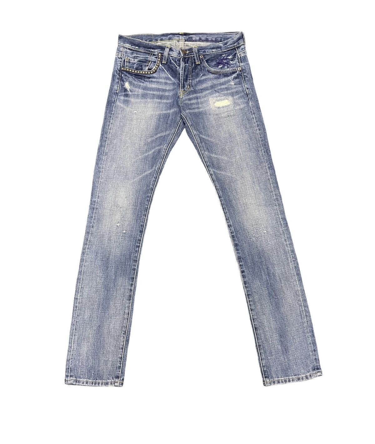 Andy Warhol × Hysteric Glamour Andy warhol x hysteric glamour distressed jeans Size US 31 - 1 Thumbnail