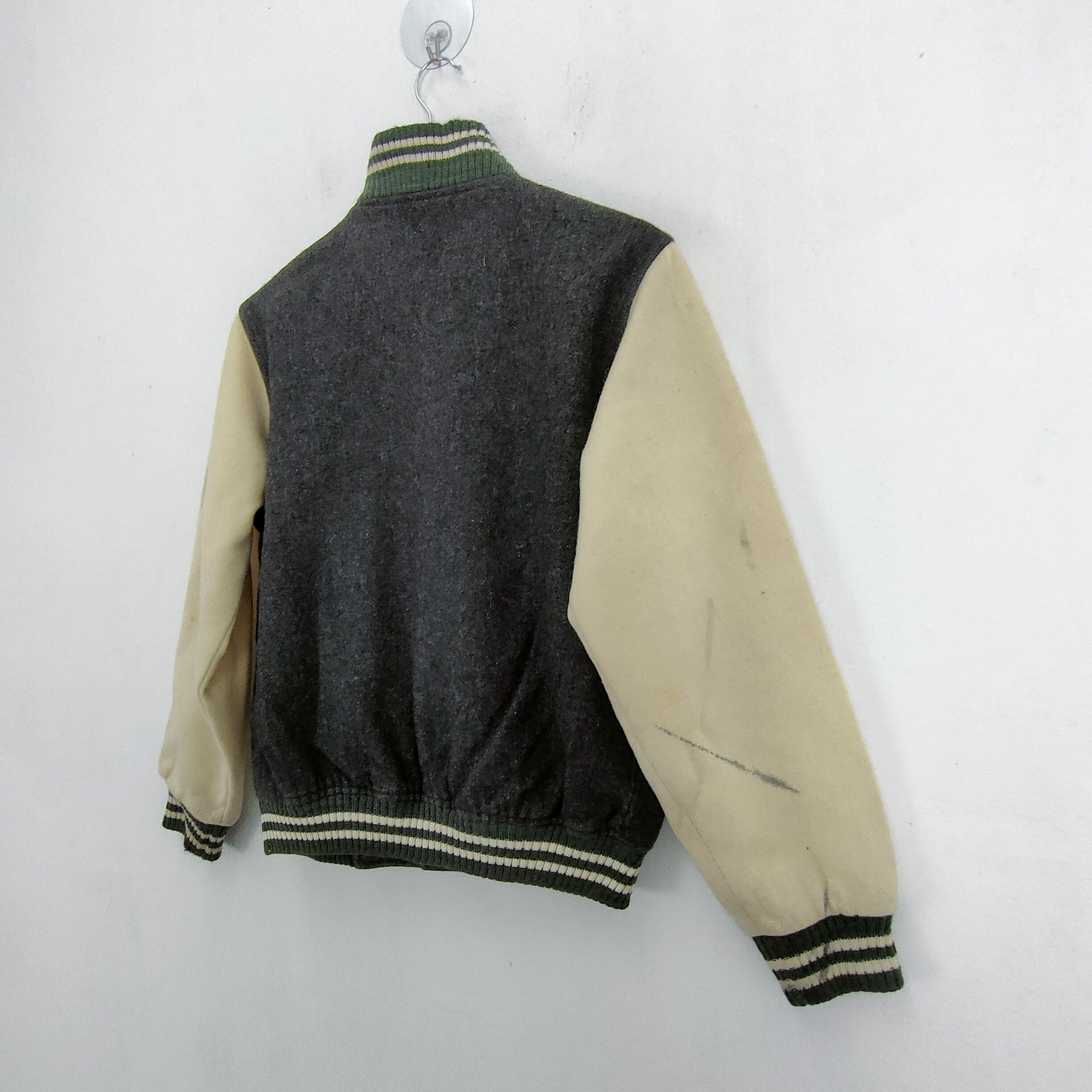 Vintage TROY BROS WOOL VARSITY JACKET Size US M / EU 48-50 / 2 - 8 Thumbnail