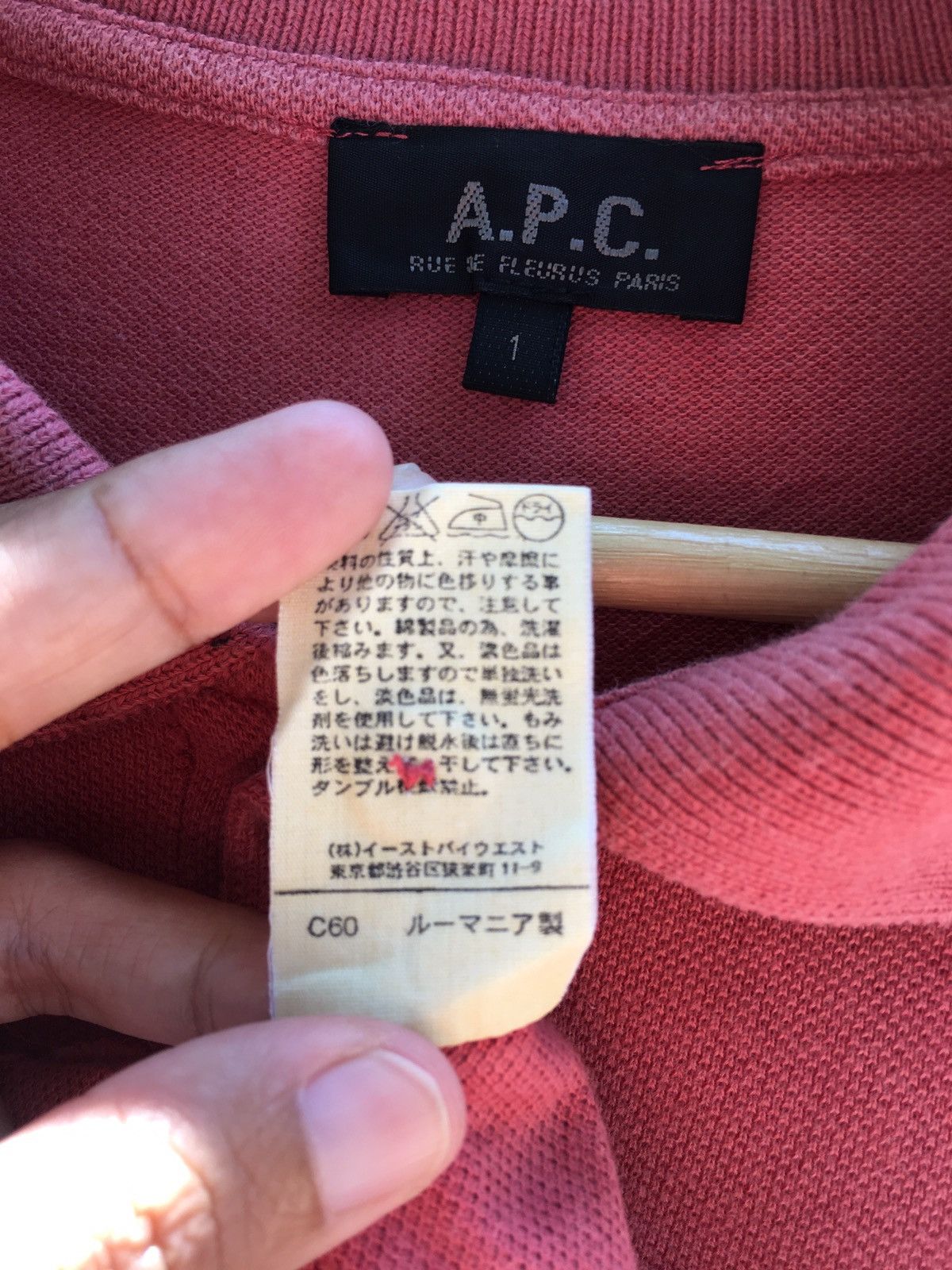 Vintage A.P.C Polo Shirt