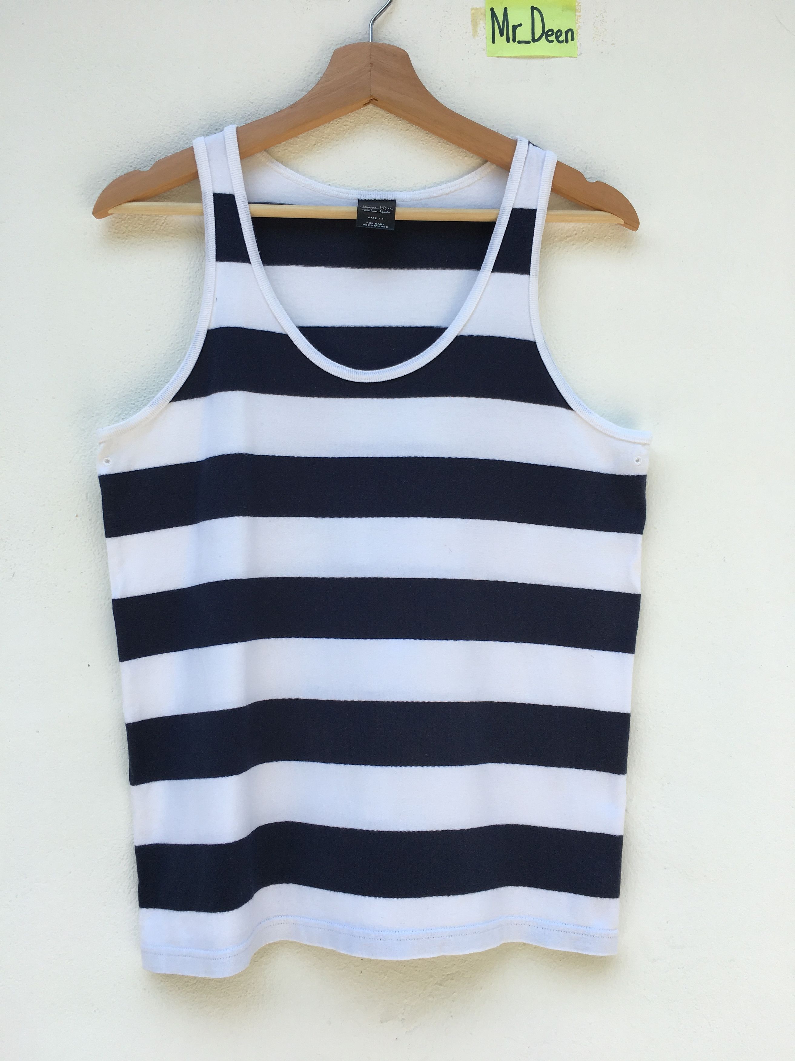 Number (N)ine Number Nine “Touch Me I’m Sick” Striped Tee Size US S / EU 44-46 / 1 - 5 Thumbnail