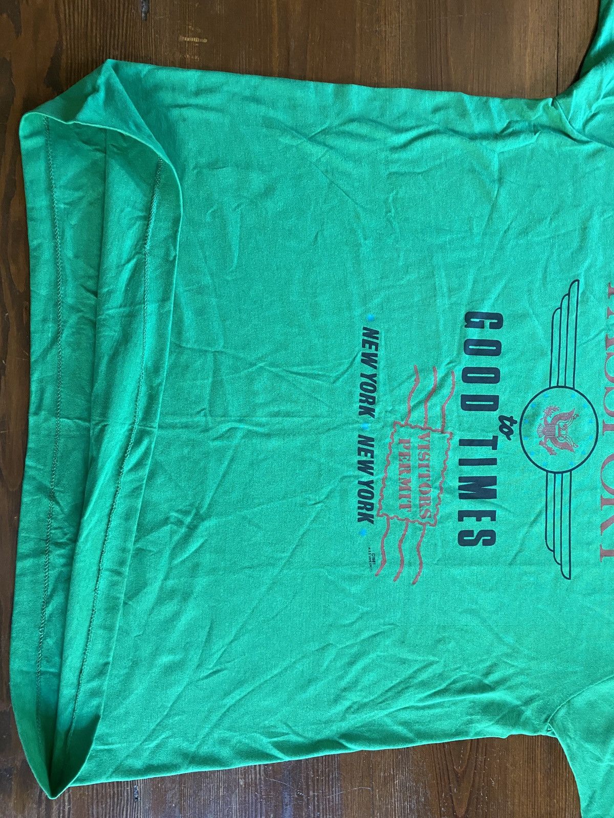 Vintage Vintage ‘87 New York Passport Good Times Single Stitch Tee Size US XL / EU 56 / 4 - 11 Thumbnail