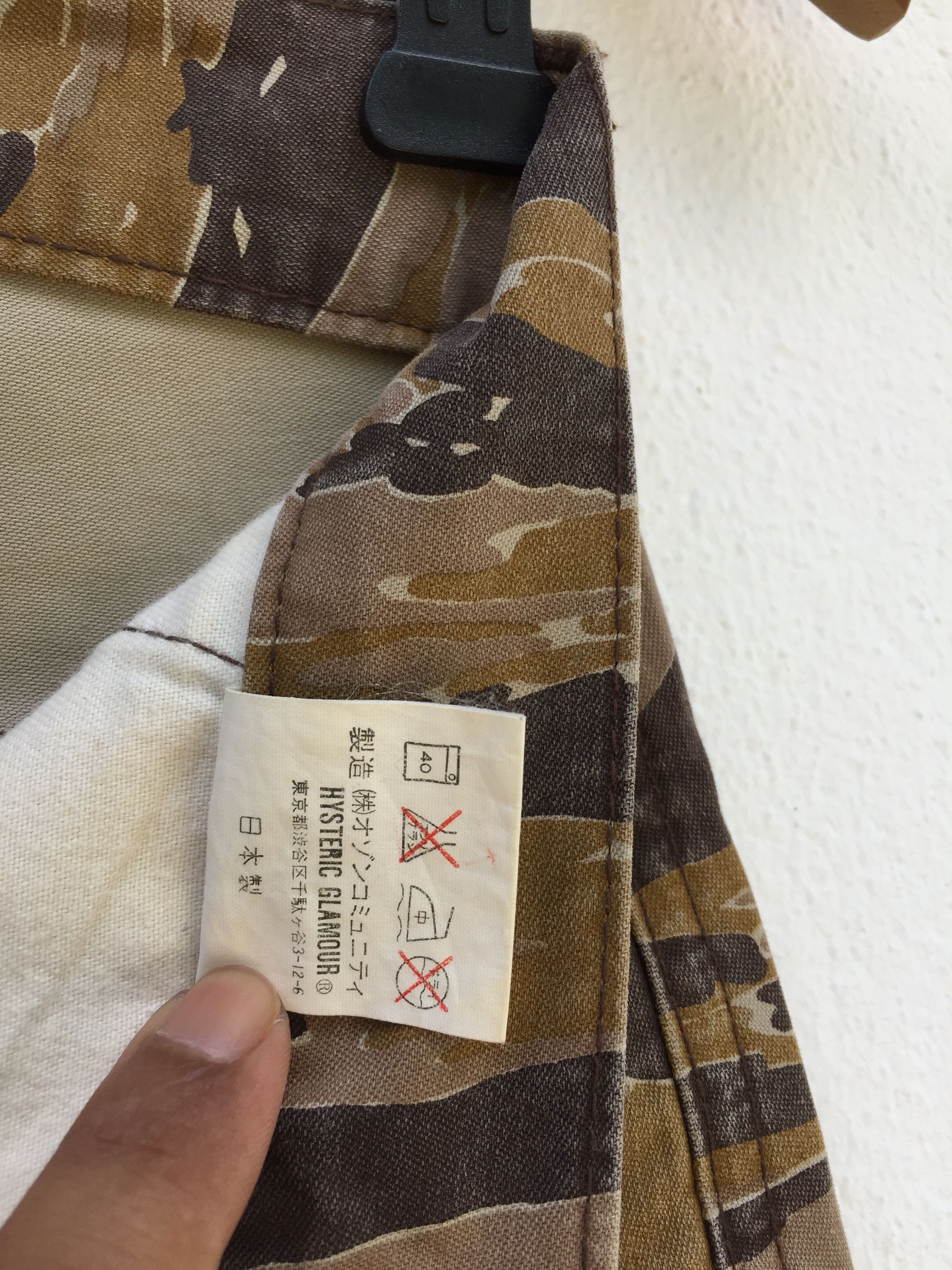 Hysteric Glamour HYSTERIC GLAMOUR Camo Tiger Striped Cargo Pant Army Style Size US 30 / EU 46 - 20 Thumbnail
