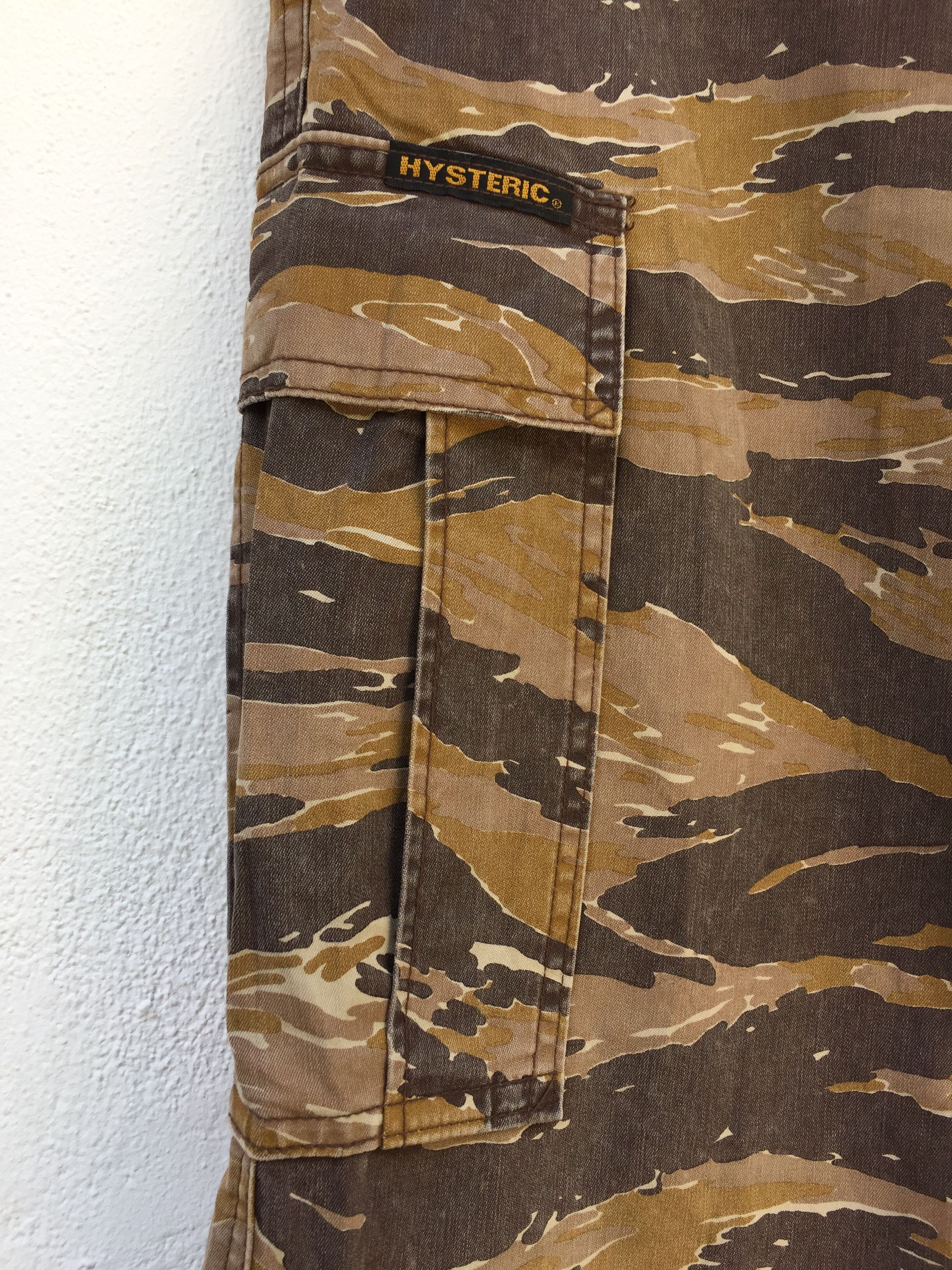 Hysteric Glamour HYSTERIC GLAMOUR Camo Tiger Striped Cargo Pant Army Style Size US 30 / EU 46 - 9 Thumbnail