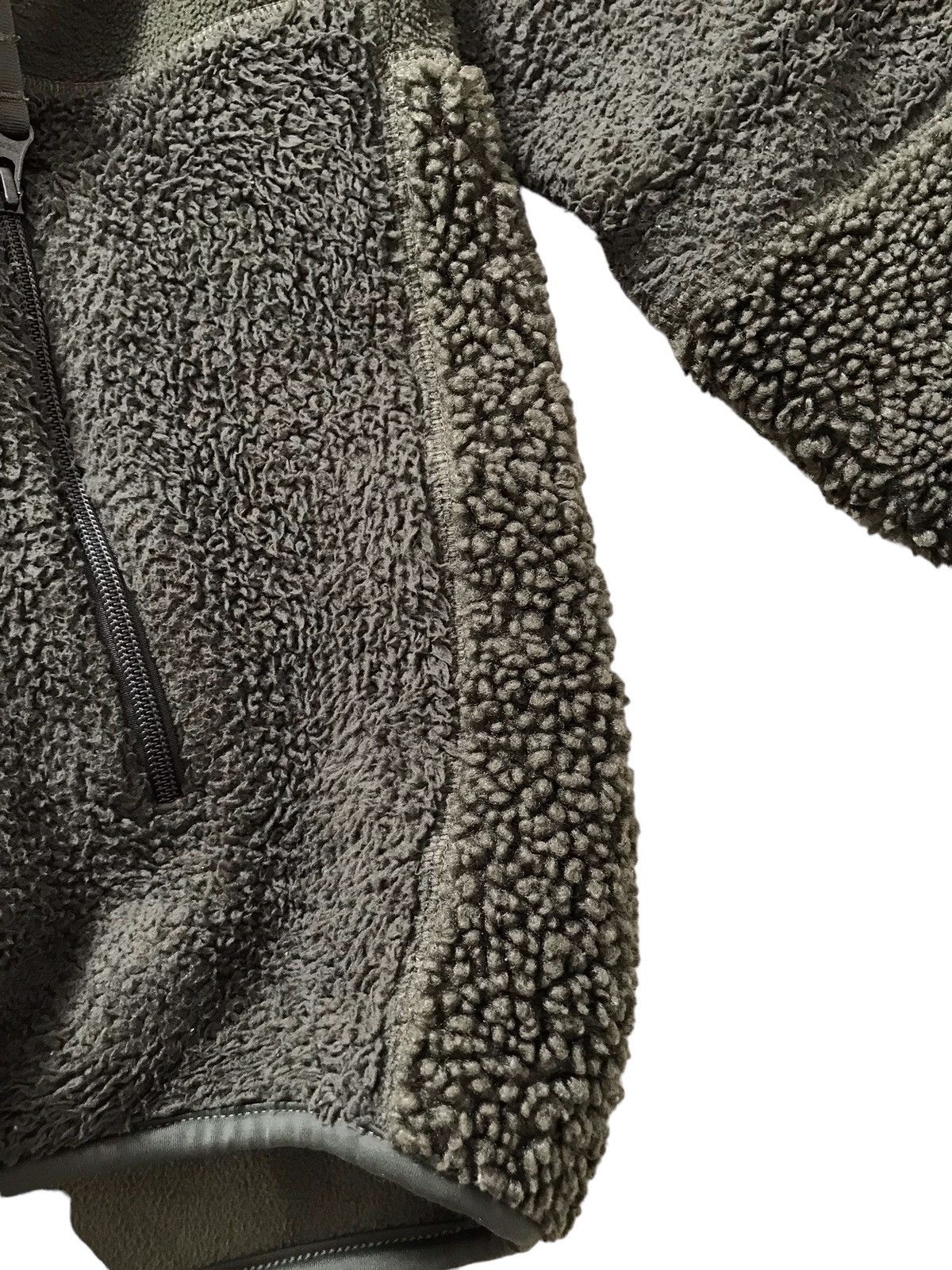 Engineered Garments × Uniqlo FW19 Patchwork Olive Fleece Jacket Size US L / EU 52-54 / 3 - 8 Thumbnail