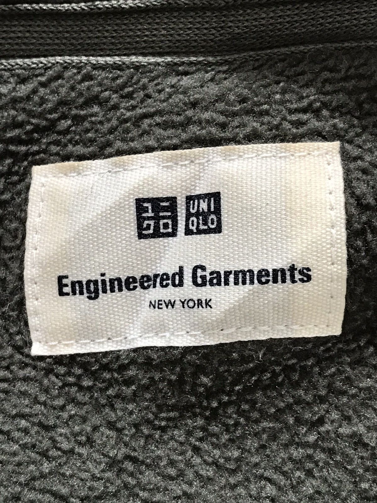 Engineered Garments × Uniqlo FW19 Patchwork Olive Fleece Jacket Size US L / EU 52-54 / 3 - 12 Thumbnail