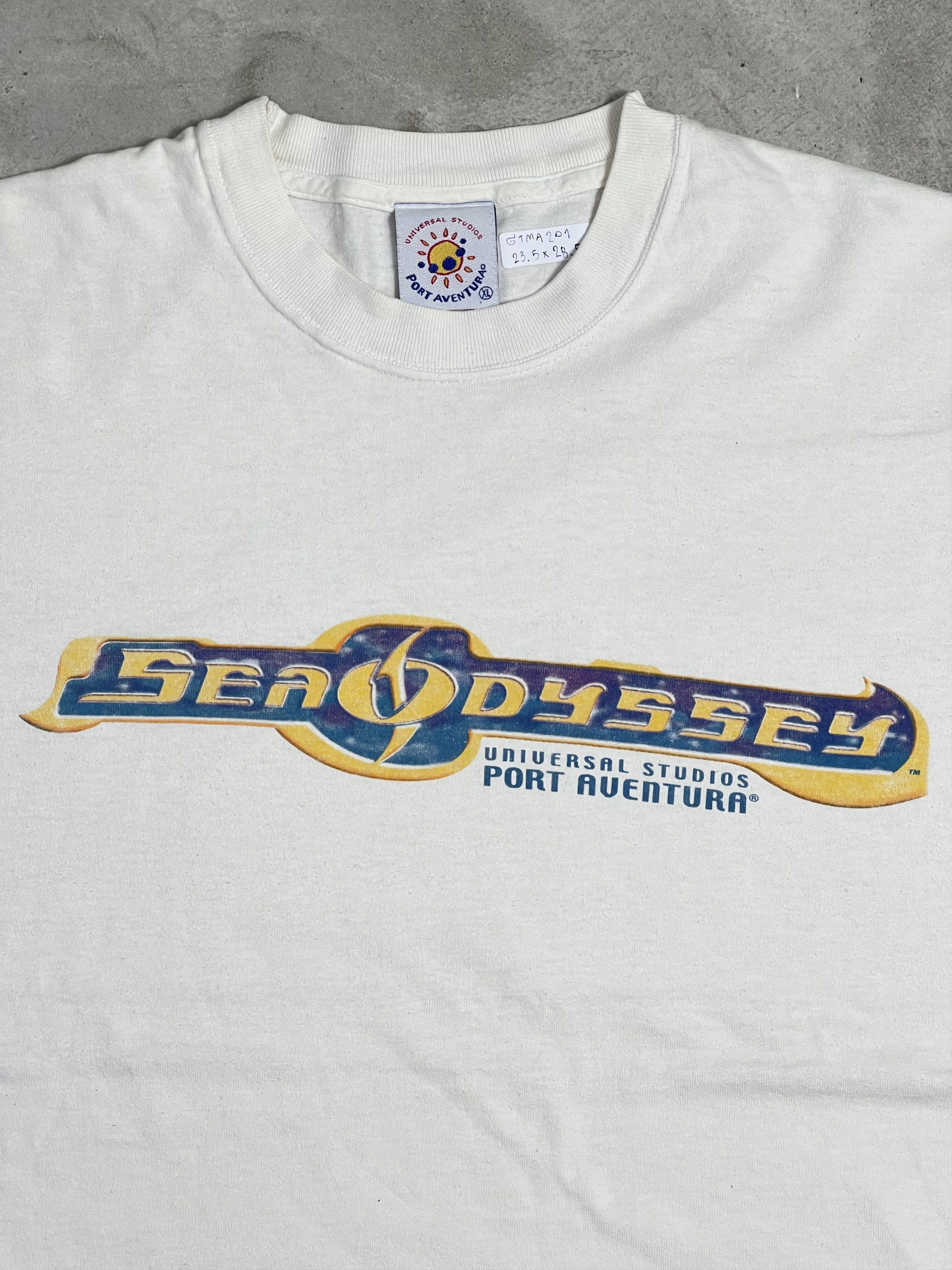 Universal Studios GTMA201 Vintage Sea Odyssey Universal Studios Promo tee (XL) Size US XL / EU 56 / 4 - 2 Thumbnail