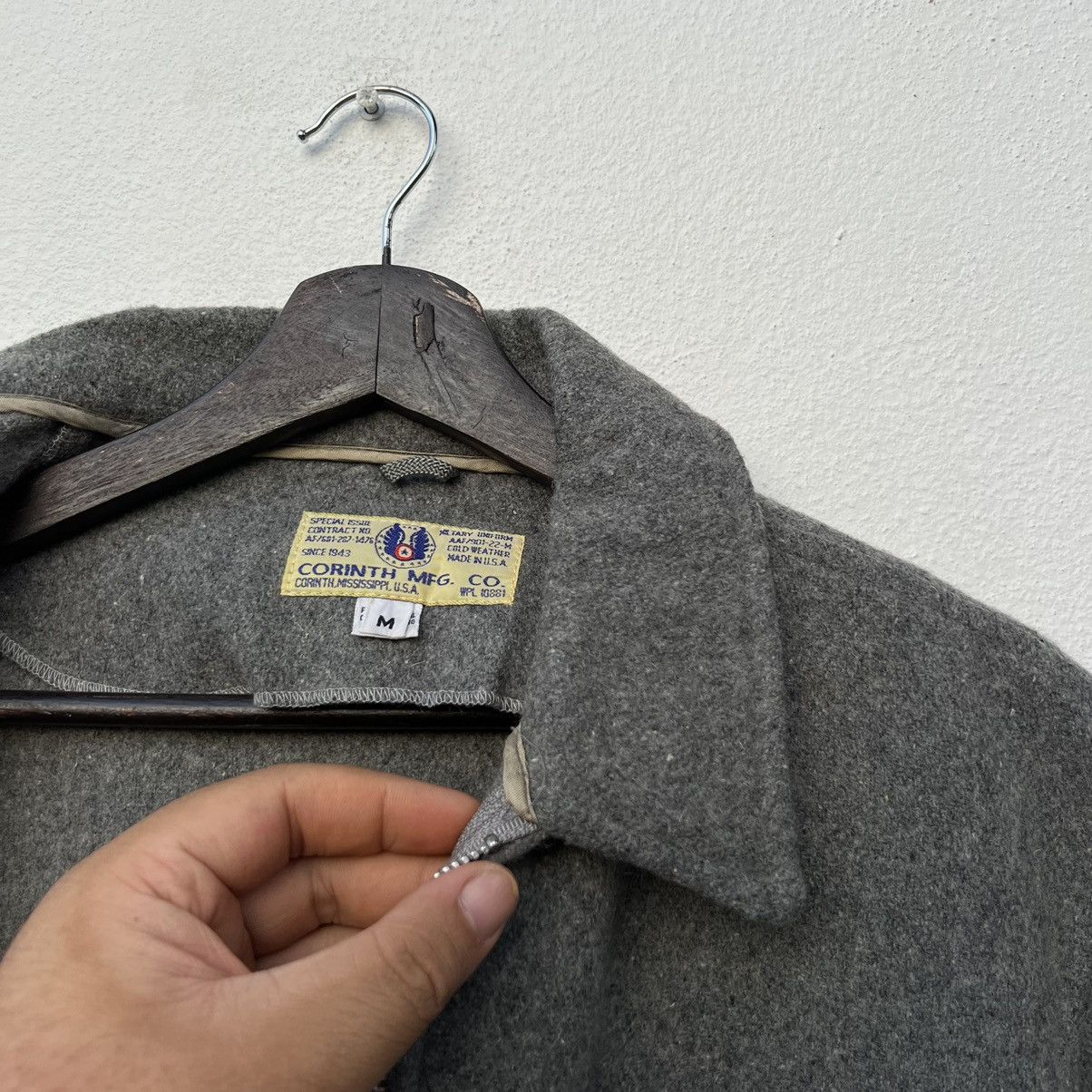 Vintage VINTAGE CORINTH MFG. MADE IN USA WOOL JACKET US ISSUE Size US M / EU 48-50 / 2 - 13 Thumbnail