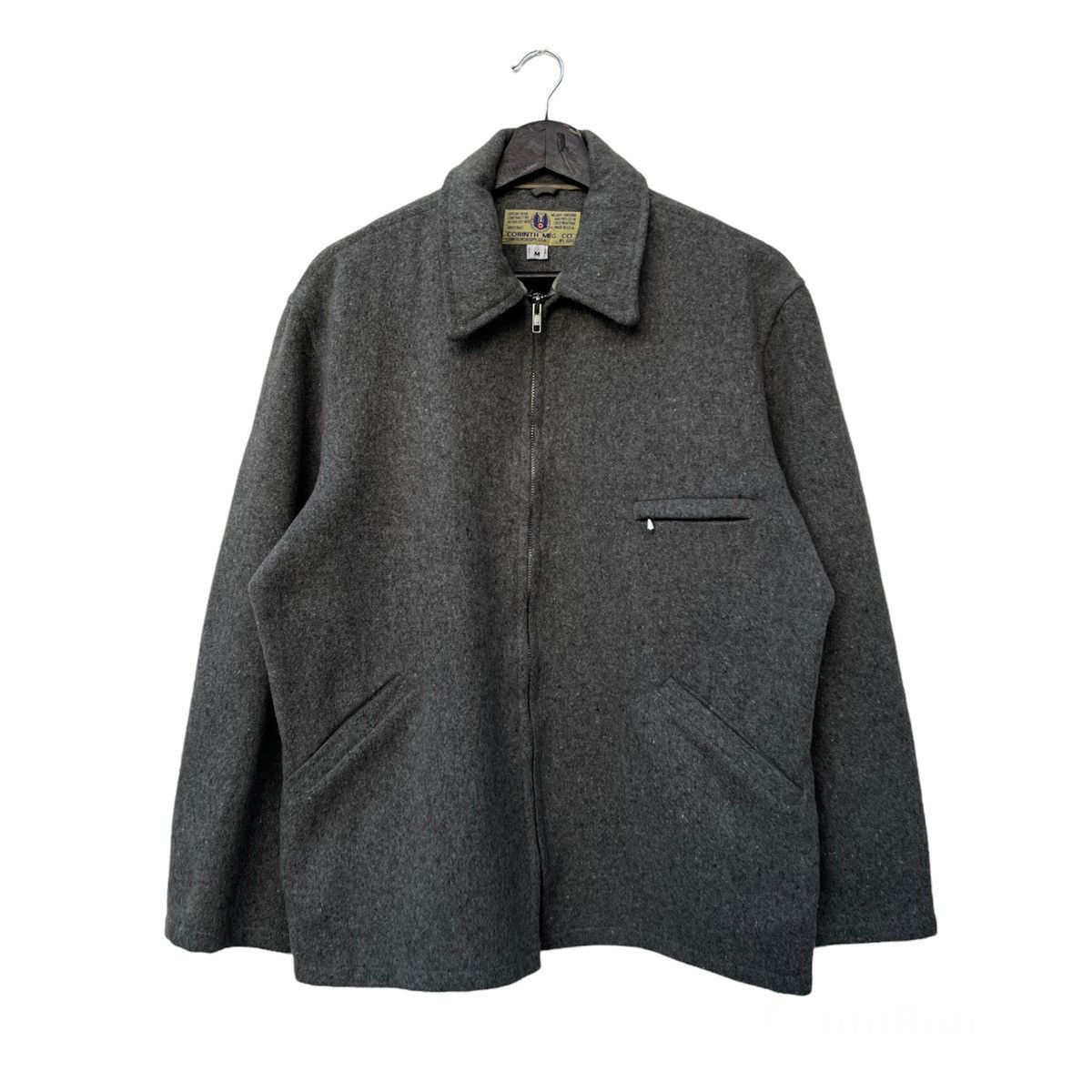 Vintage VINTAGE CORINTH MFG. MADE IN USA WOOL JACKET US ISSUE Size US M / EU 48-50 / 2 - 1 Thumbnail