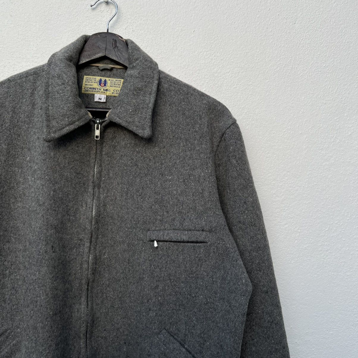 Vintage VINTAGE CORINTH MFG. MADE IN USA WOOL JACKET US ISSUE Size US M / EU 48-50 / 2 - 5 Thumbnail