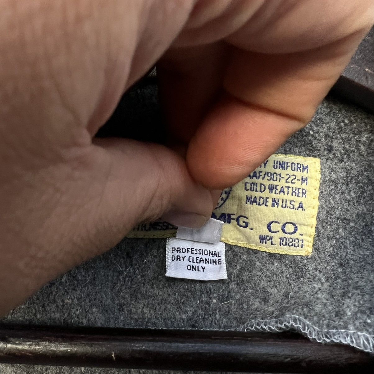 Vintage VINTAGE CORINTH MFG. MADE IN USA WOOL JACKET US ISSUE Size US M / EU 48-50 / 2 - 15 Thumbnail