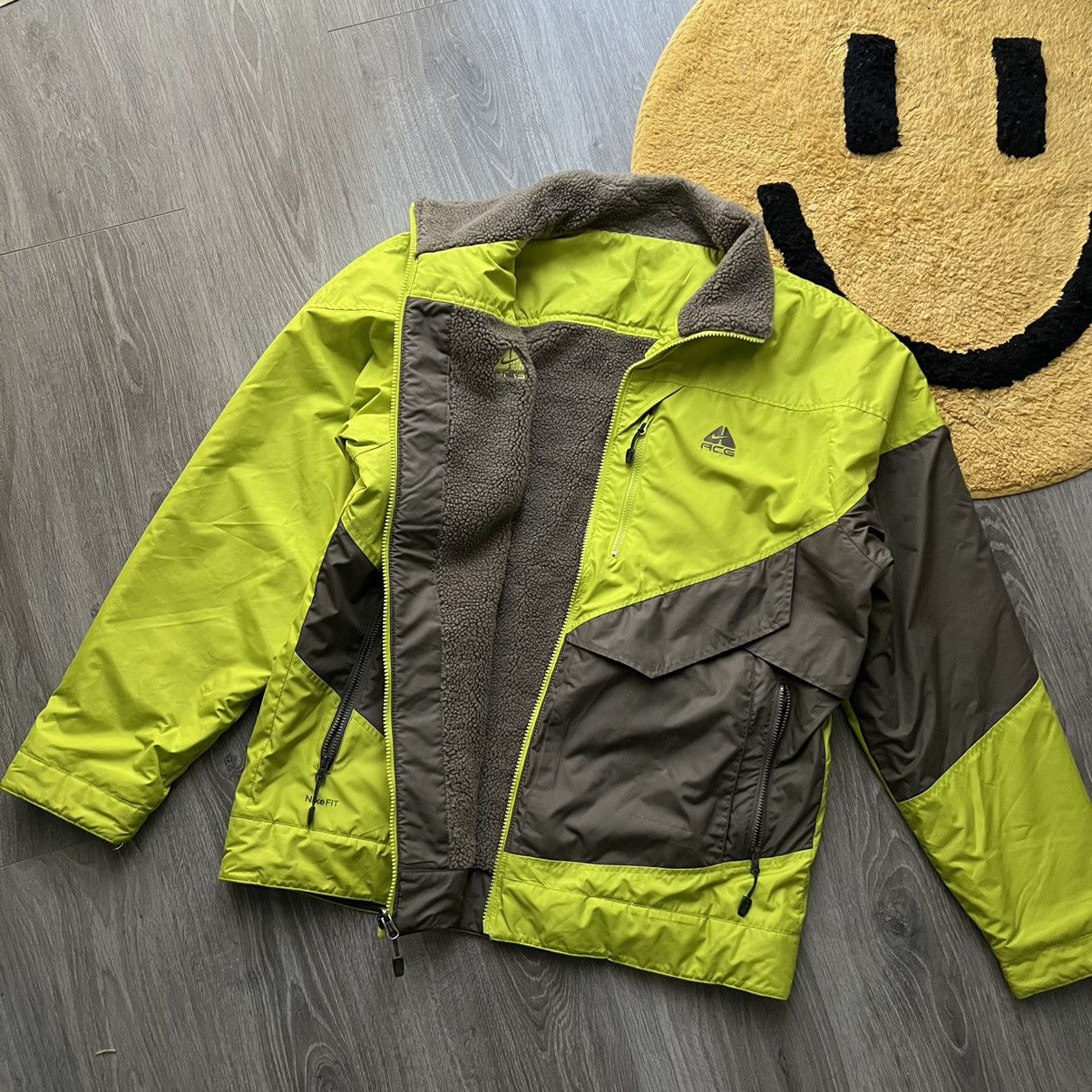 Nike Vintage Nike ACG Sherpa jacket Size US L / EU 52-54 / 3 - 3 Thumbnail