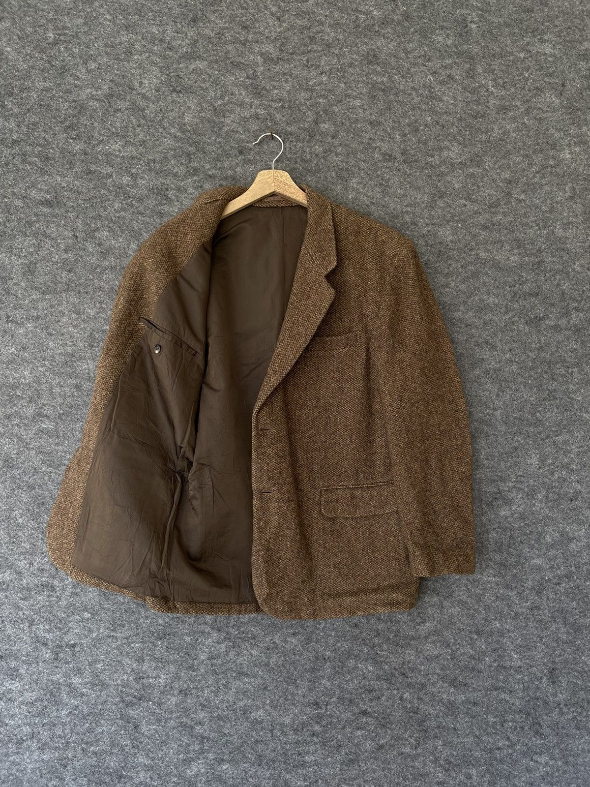 BIGI × Japanese Brand MEN’S BIGI TWEED BLAZER JACKET Size US L / EU 52-54 / 3 - 5 Thumbnail