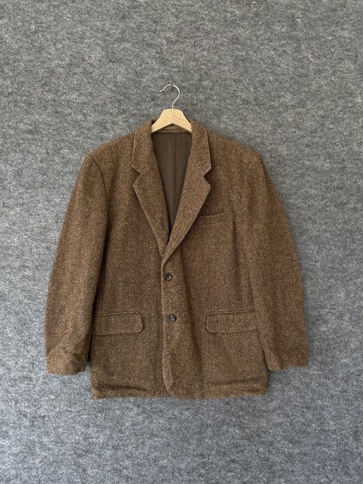 BIGI × Japanese Brand MEN’S BIGI TWEED BLAZER JACKET Size US L / EU 52-54 / 3 - 1 Thumbnail