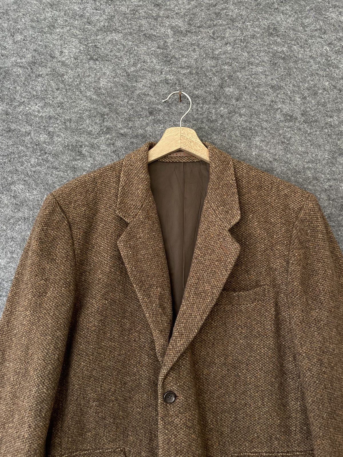 BIGI × Japanese Brand MEN’S BIGI TWEED BLAZER JACKET Size US L / EU 52-54 / 3 - 2 Thumbnail