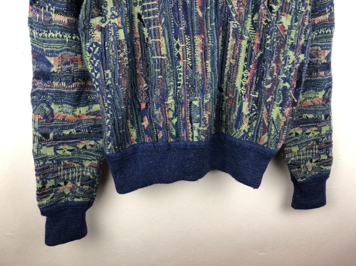 Kapital Pacific Horizons Distressed Design Sweatshirt 100% Wool Size US S / EU 44-46 / 1 - 6 Thumbnail