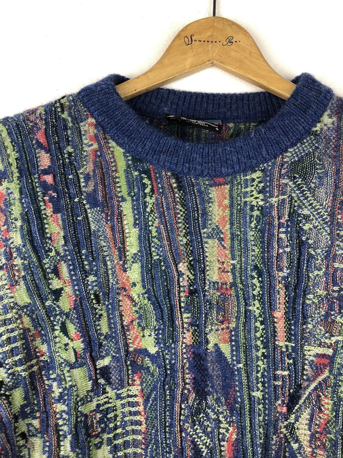 Kapital Pacific Horizons Distressed Design Sweatshirt 100% Wool Size US S / EU 44-46 / 1 - 3 Thumbnail
