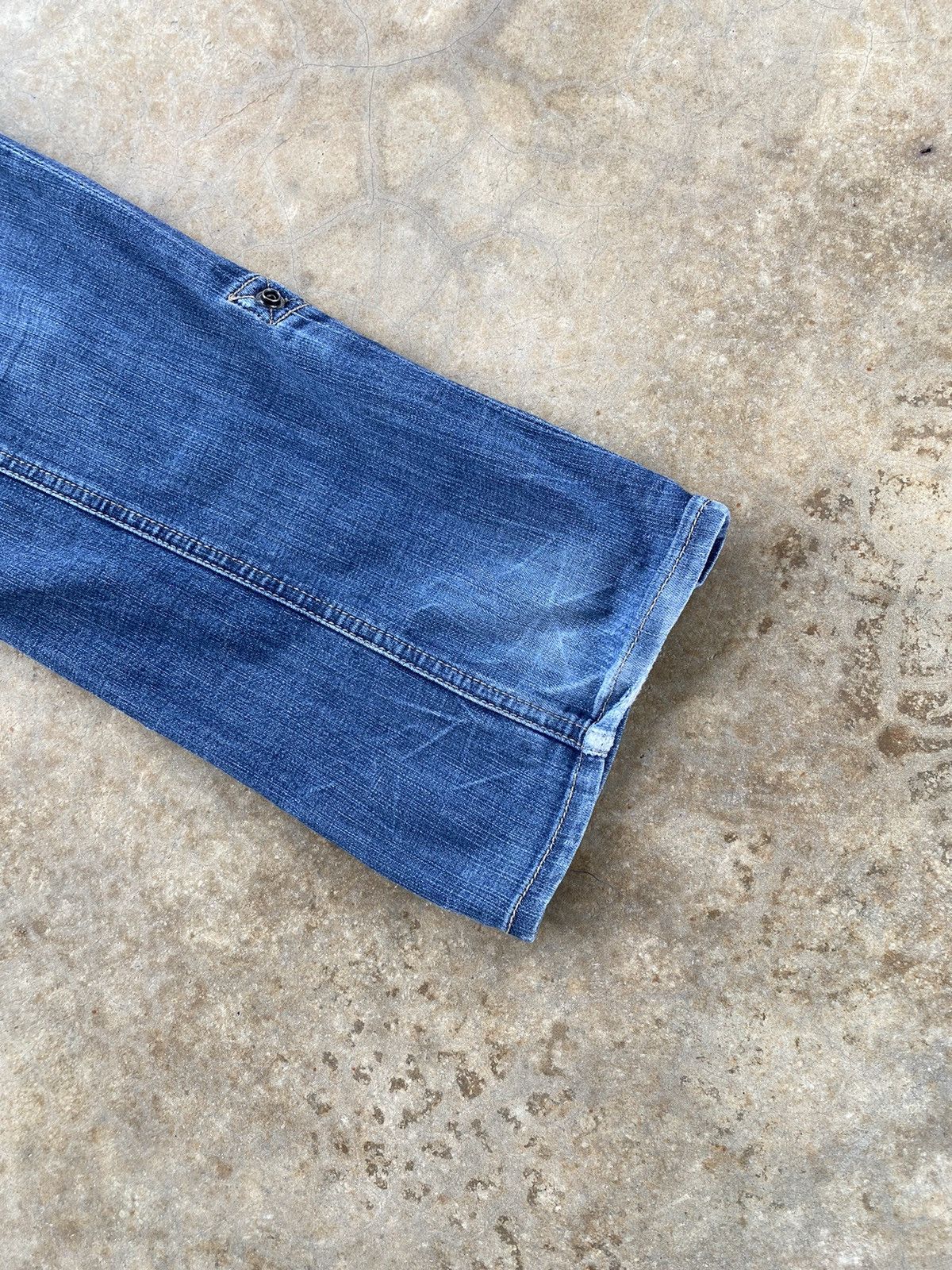 PPFM Vintage PPFM Drop Crotch Distressed Cargo Pants Size US 32 / EU 48 - 13 Thumbnail