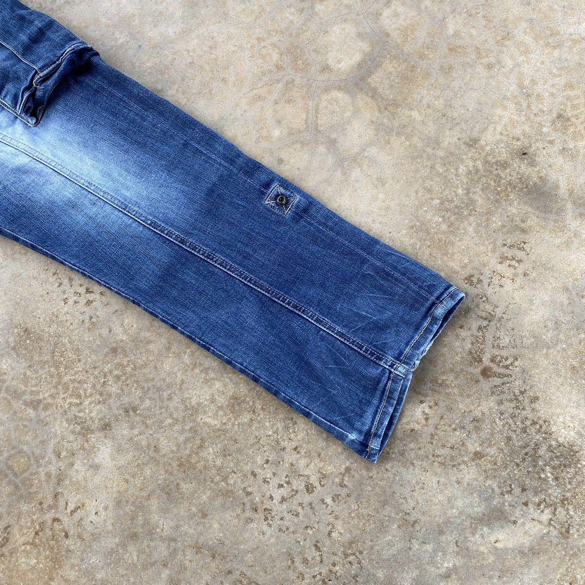 PPFM Vintage PPFM Drop Crotch Distressed Cargo Pants Size US 32 / EU 48 - 6 Thumbnail