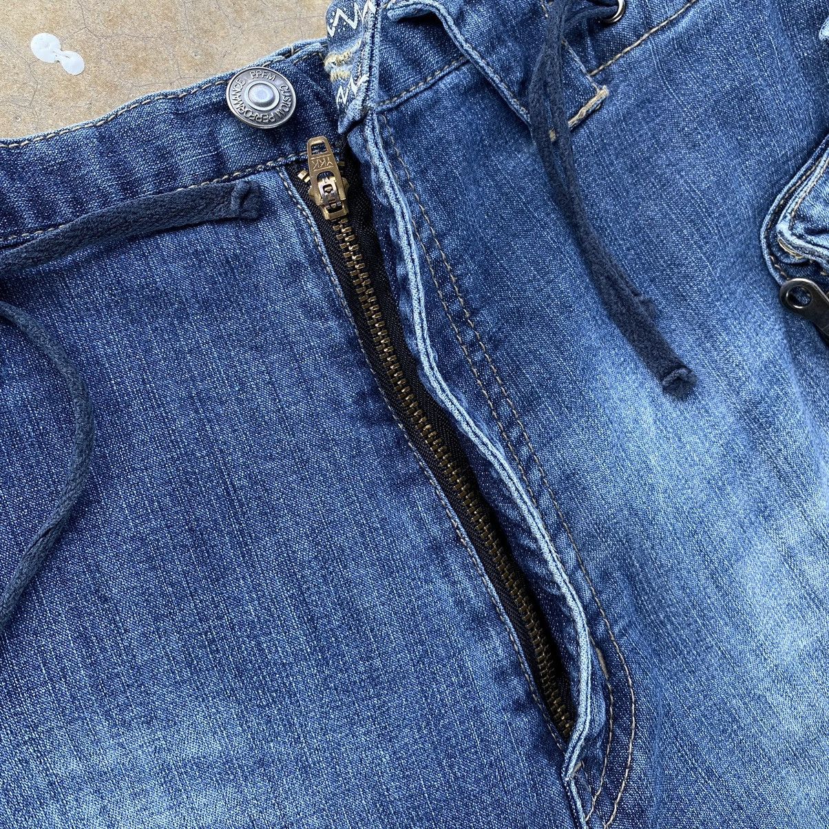 PPFM Vintage PPFM Drop Crotch Distressed Cargo Pants Size US 32 / EU 48 - 14 Thumbnail