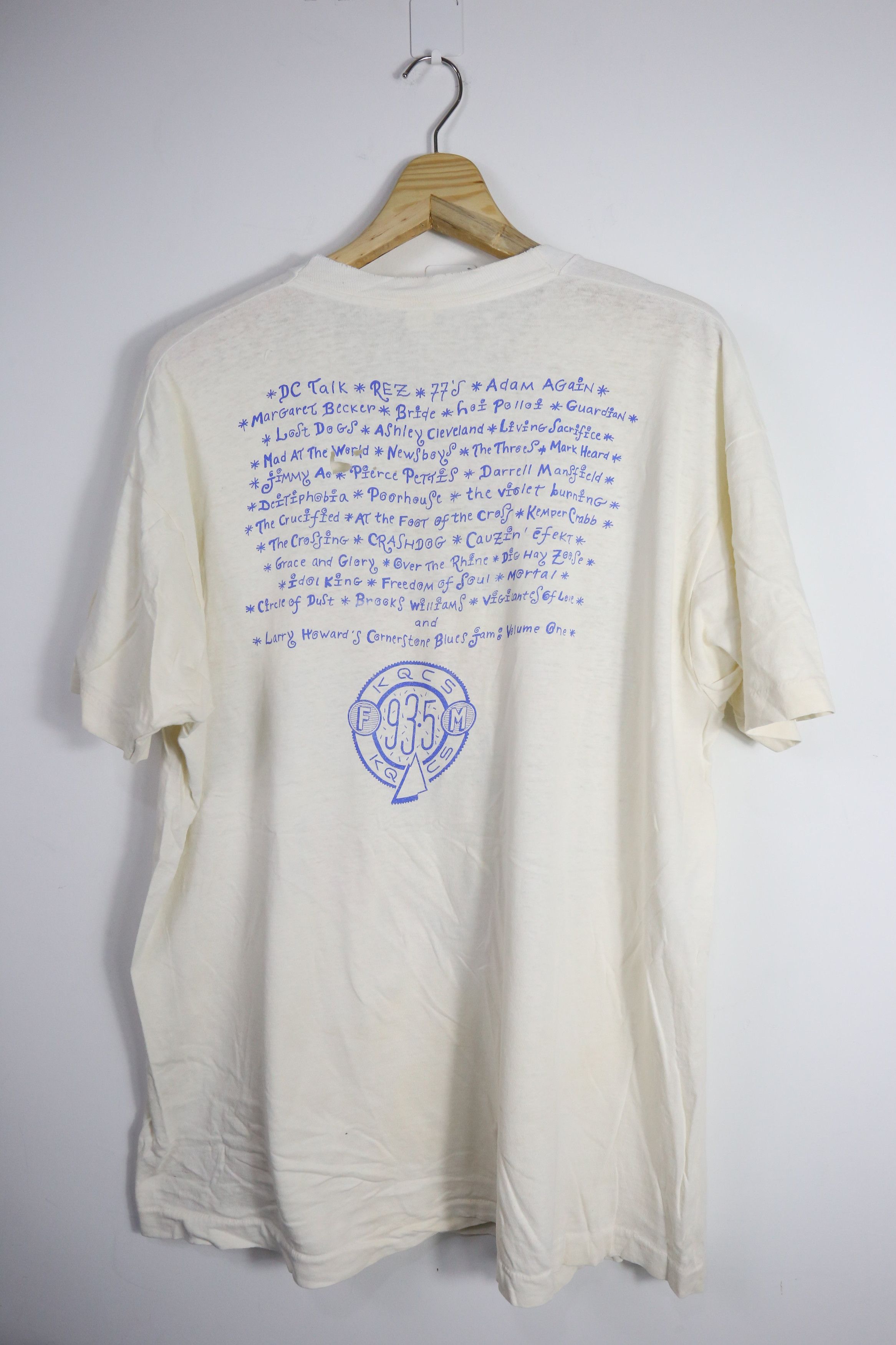 Band Tees × Vintage GTMA100 Vintage 1992 Cornerstone Music Festival t-shirt Size US XL / EU 56 / 4 - 2 Thumbnail