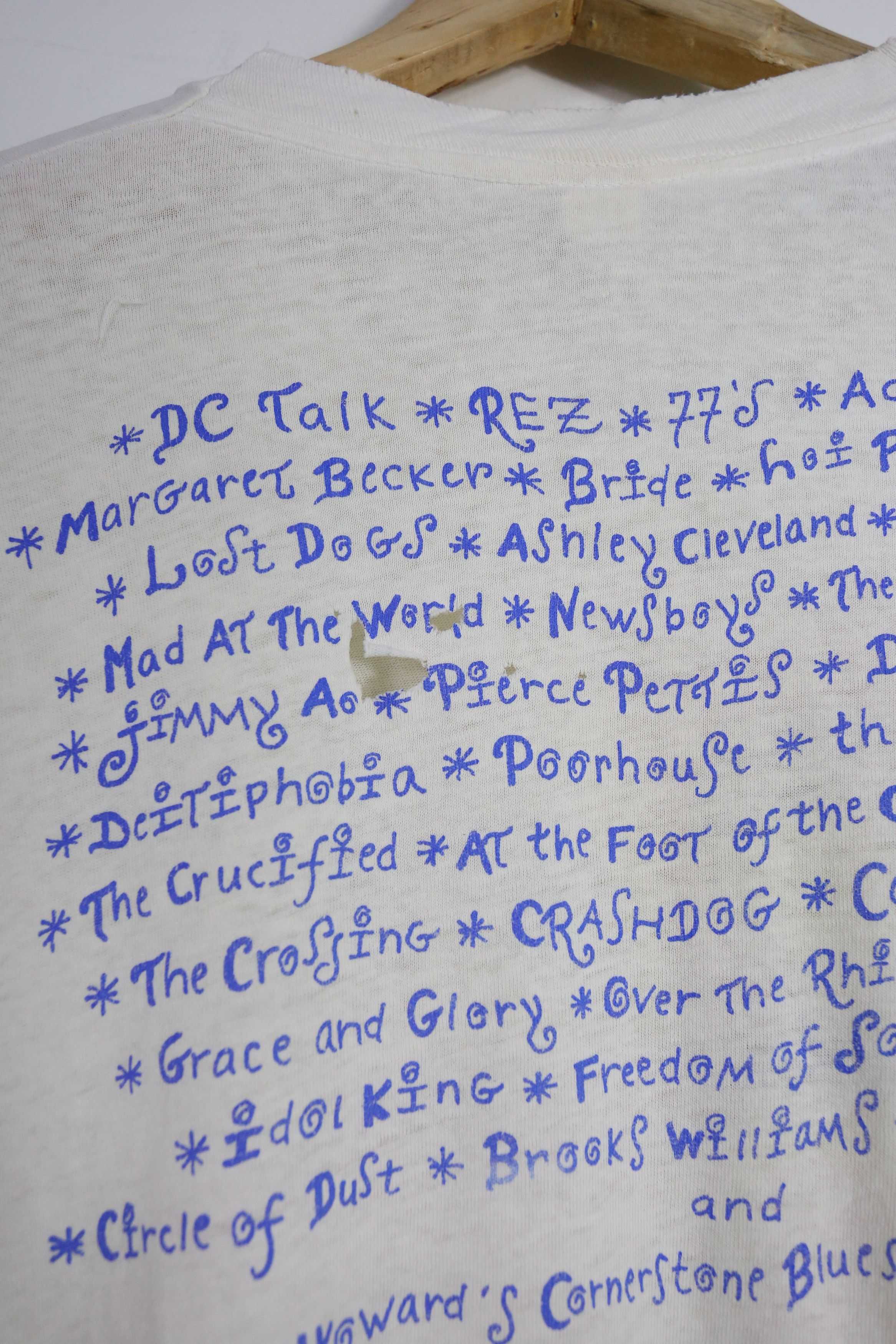 Band Tees × Vintage GTMA100 Vintage 1992 Cornerstone Music Festival t-shirt Size US XL / EU 56 / 4 - 5 Thumbnail