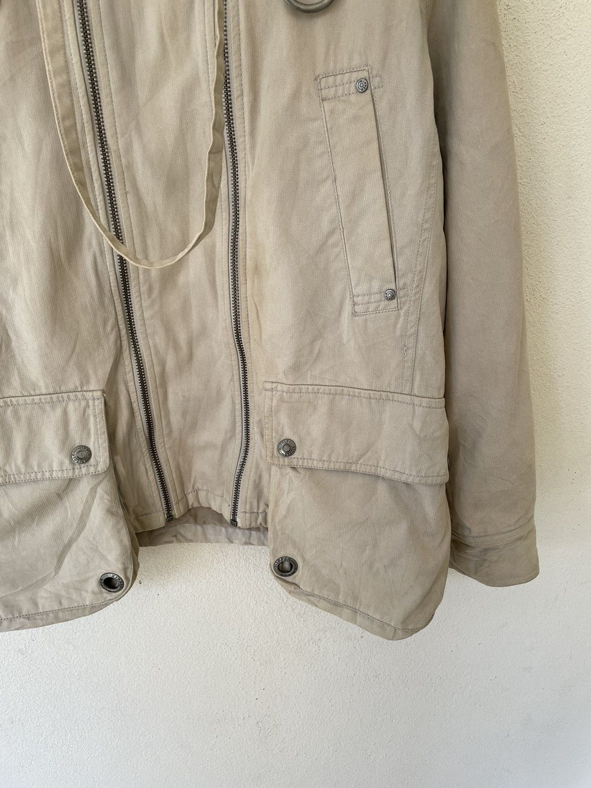 Japanese Brand GENERAL RESEARCH STYLES NIPPER JEANS SHEARLING JACKET Size US L / EU 52-54 / 3 - 6 Thumbnail
