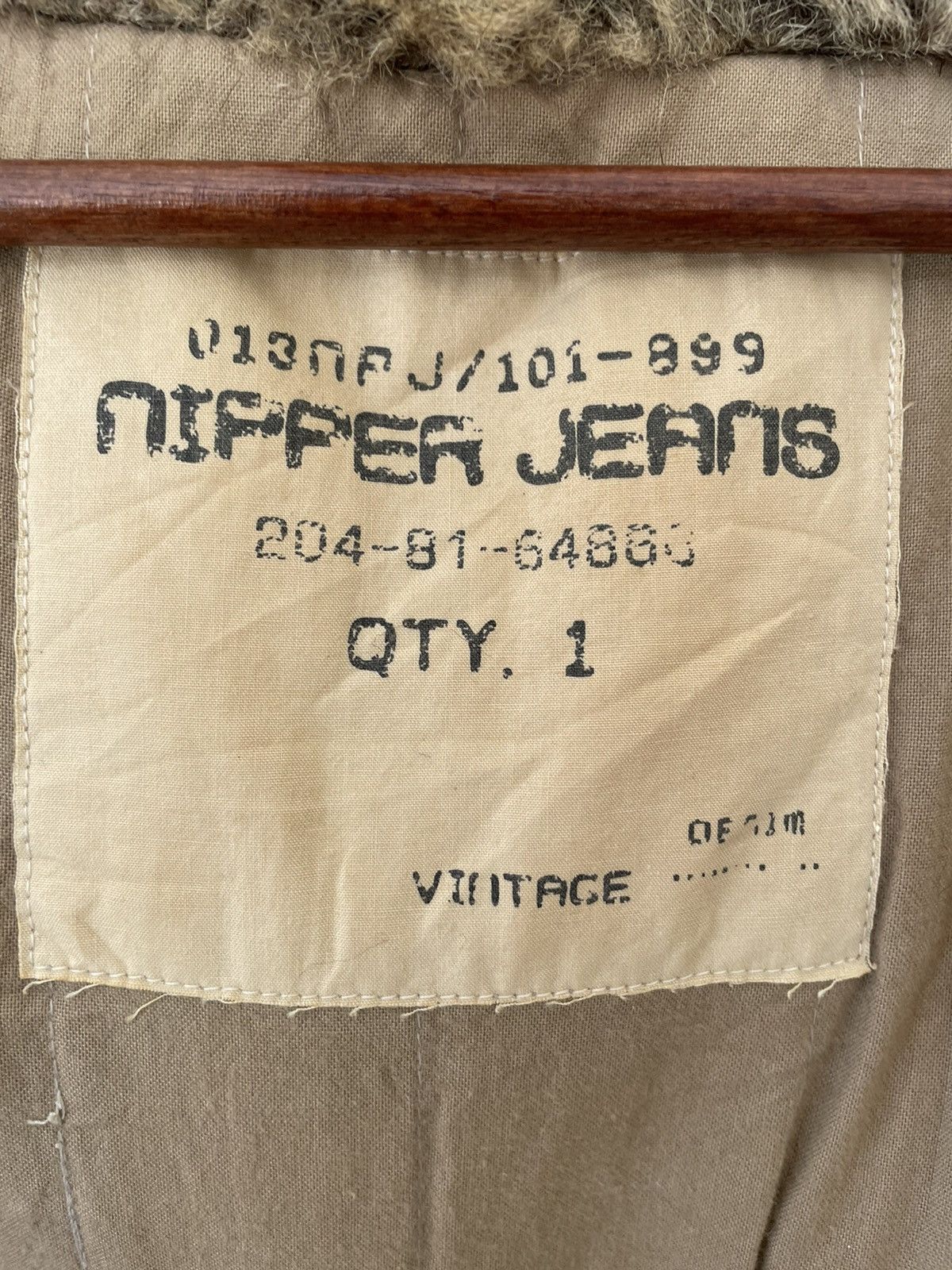 Japanese Brand GENERAL RESEARCH STYLES NIPPER JEANS SHEARLING JACKET Size US L / EU 52-54 / 3 - 11 Thumbnail